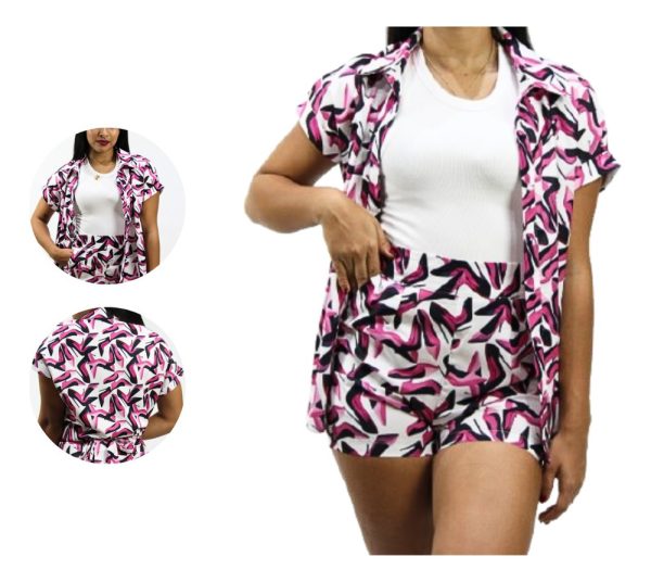 Set Tipo Americano Marca Navell Estampado