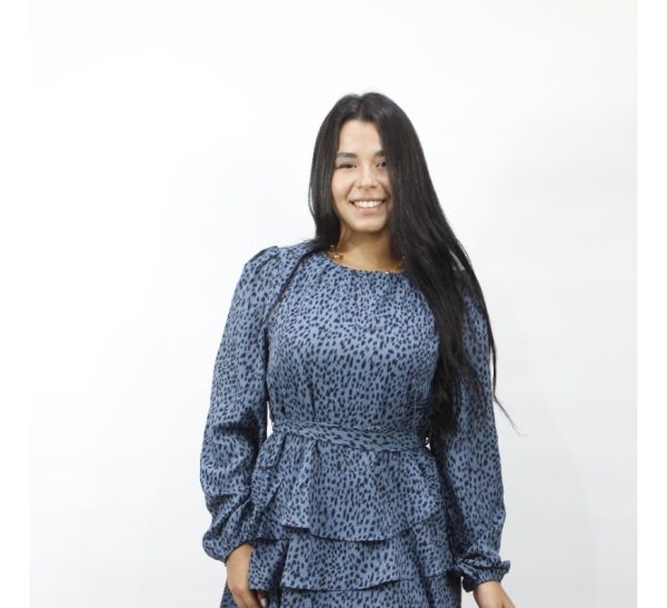 Vestido Americano Marca New In Animal Prin - Imagen 5