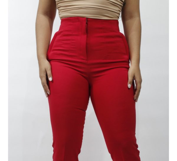 Pantalon Americano Marca Michael  Ajustado - Imagen 5