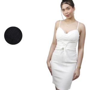 Vestido Americano Marca Haute Monde Sin Mangas Tipo Corse