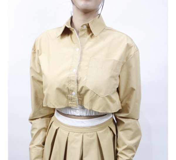 Set Importado Con Manga Y Falda Marca Love Couture - Imagen 4