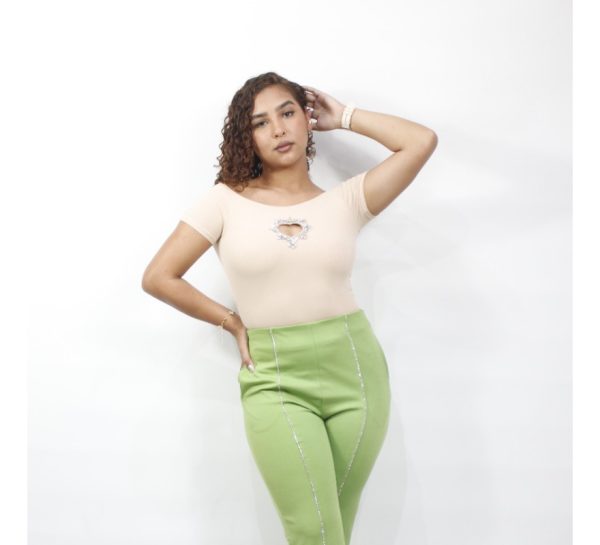 Pantalon Americano Marca Oops Con Brillantes - Imagen 4