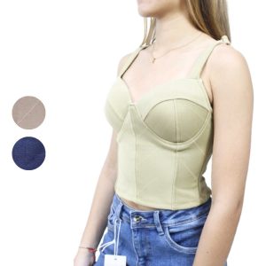 Top Americano Marca Haute Monde Tipo Algodón