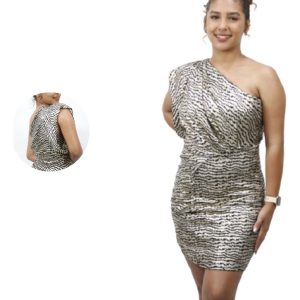Vestido Americano Marca Reset  Una Manga Elegante
