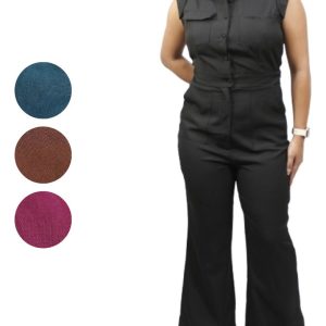 Enterizo Importado Marca Love Couture Con Botones