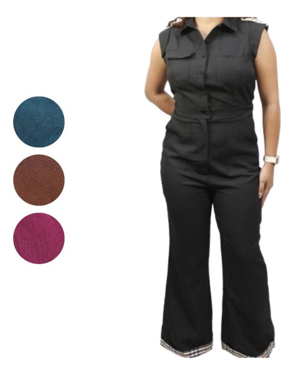 Enterizo Importado Marca Love Couture Con Botones