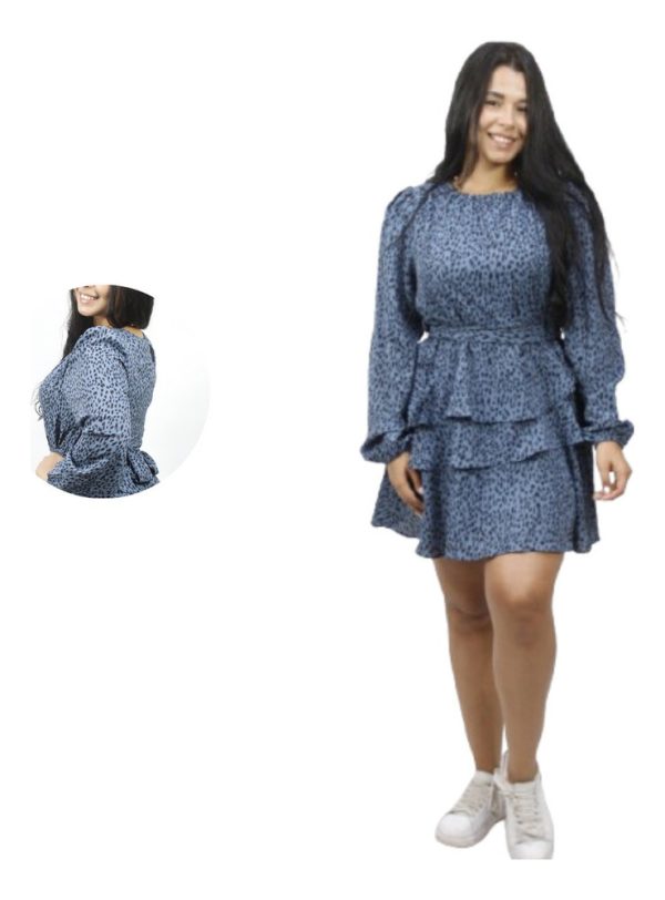 Vestido Americano Marca New In Animal Prin