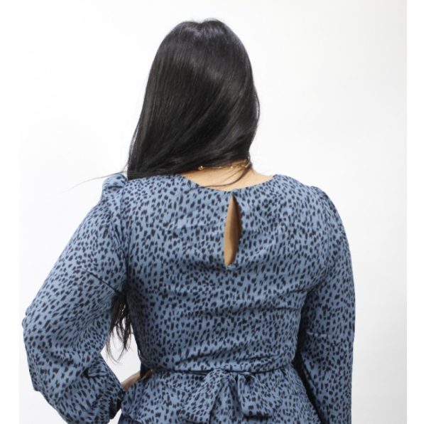 Vestido Americano Marca New In Animal Prin - Imagen 8