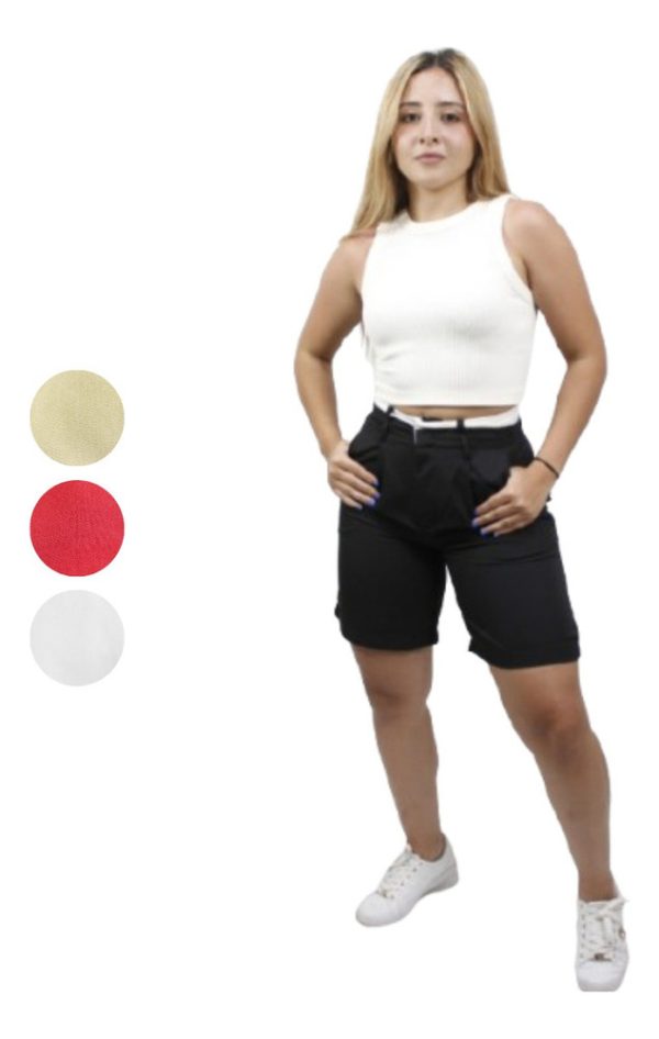 Short Importado Con Bolsillo Marca Love Couture