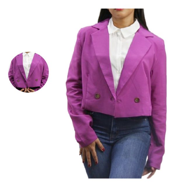 Blazer Americano Marca Love Tree Tipo Casual - Imagen 4