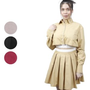 Set Importado Con Manga Y Falda Marca Love Couture